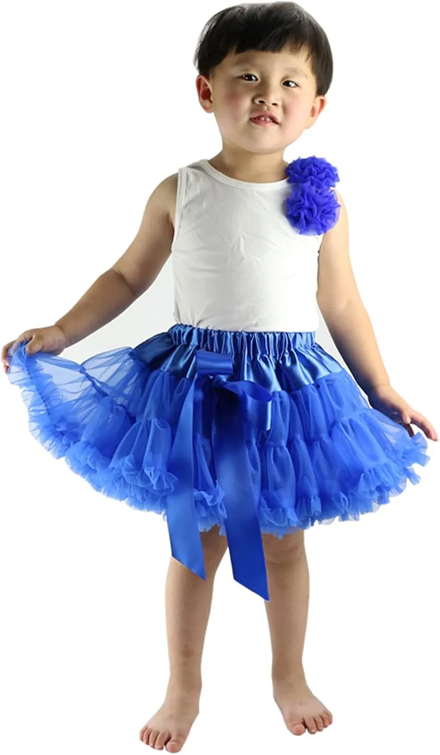 Baby Girls Chiffon Fluffy Pettiskirts Tutu Princess Party Skirts Ballet Dance Wear