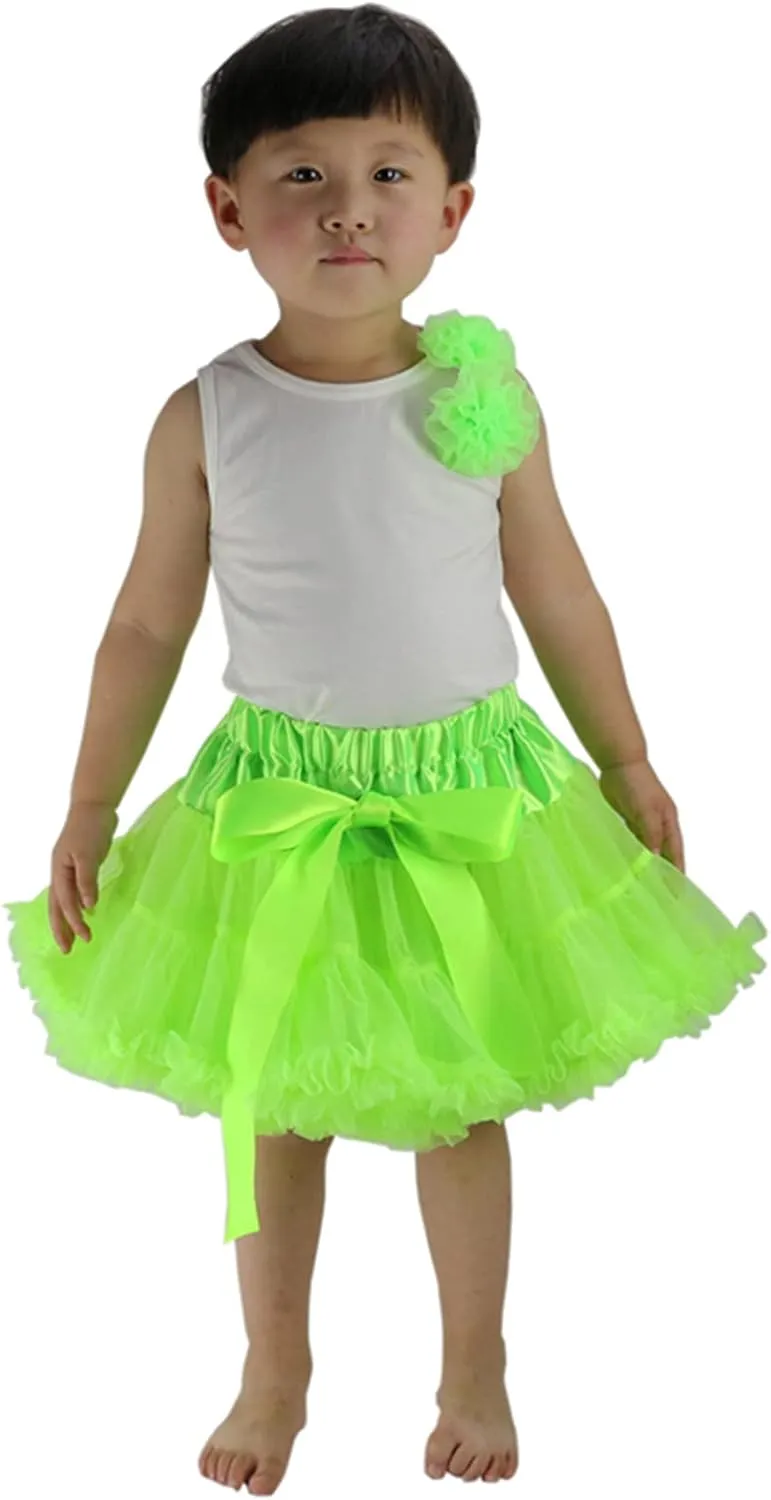 Baby Girls Chiffon Fluffy Pettiskirts Tutu Princess Party Skirts Ballet Dance Wear