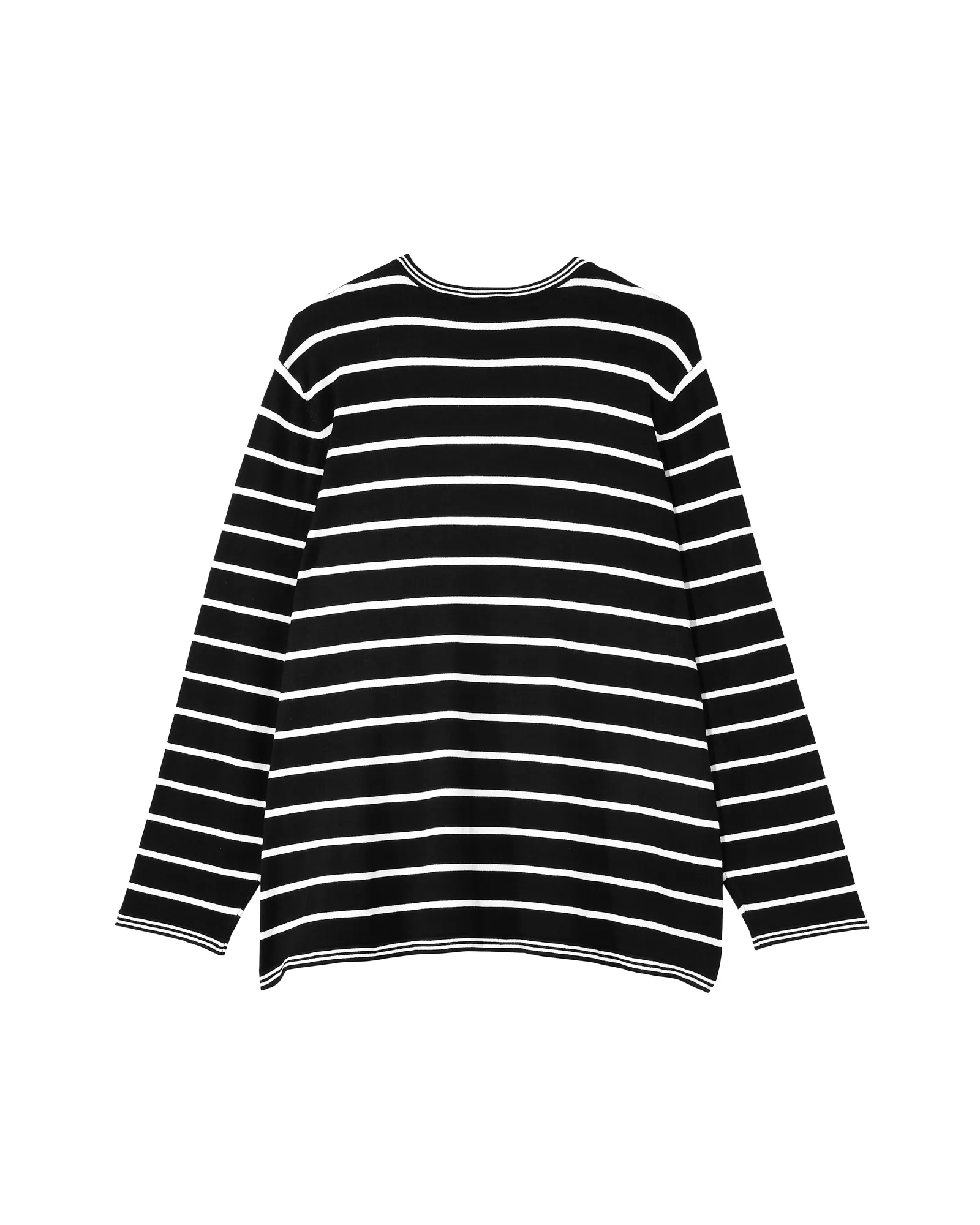 Becky Striped Cardigan | Black / White