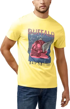 Buffalo David Bitton Men's Short Sleeve Crew Neck Graphic Tee