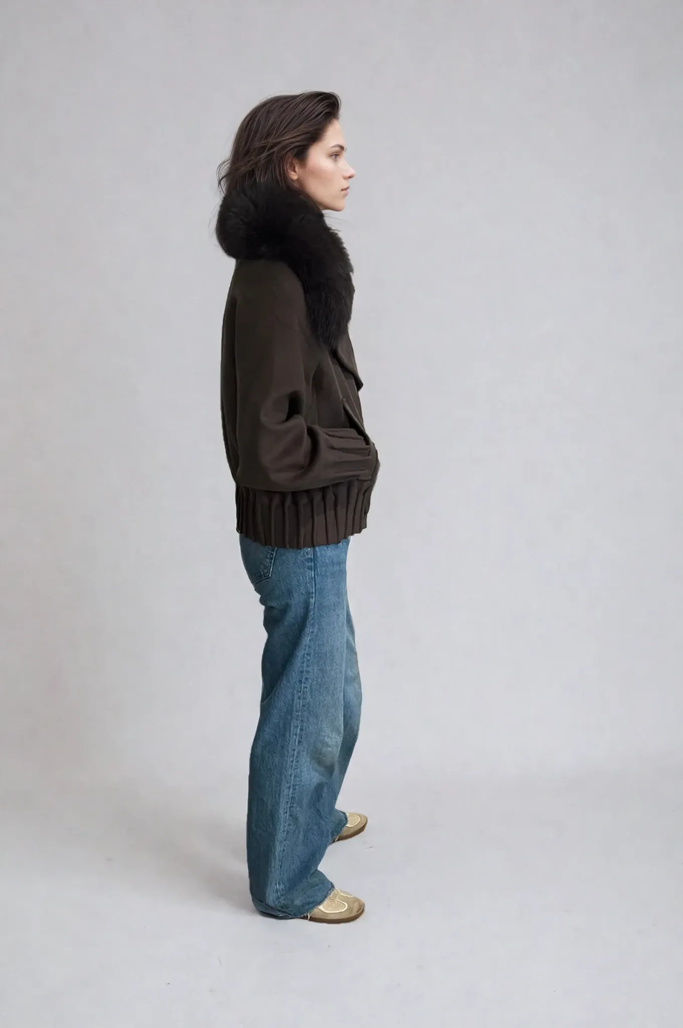 Celeste Cashmere Coat Coffee