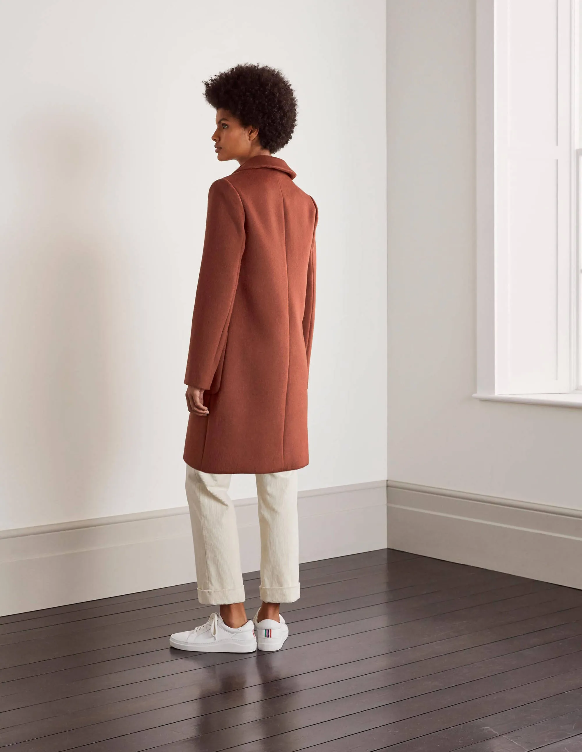 Clifford Coat-Red Oak