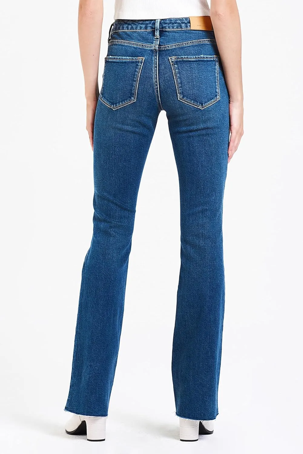 DEAR JOHN Jaxtyn Bootcut Women's Jeans Mid Rise Classic Comfort Stretch Denim
