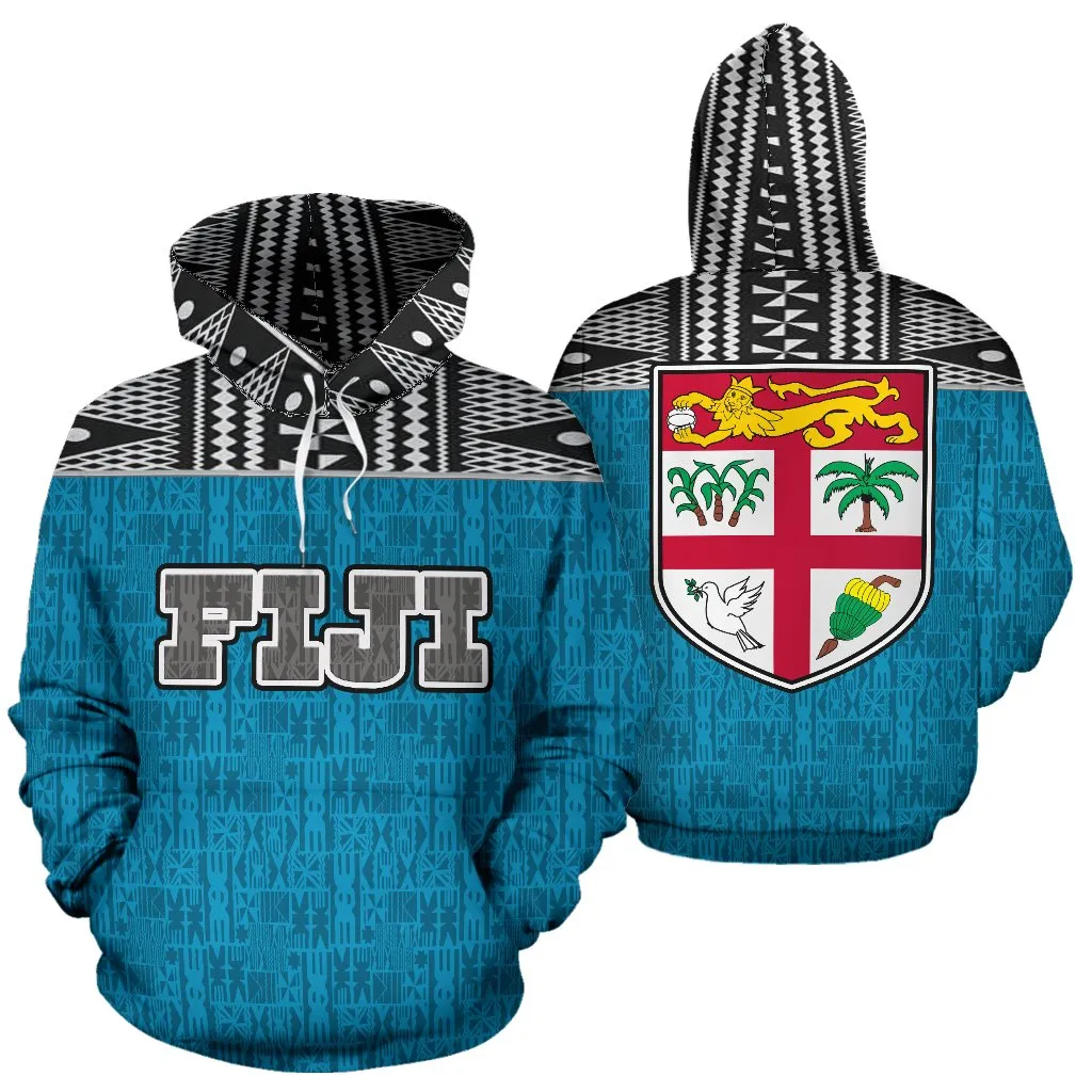 Fiji Tapa Hoodie NN5