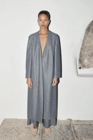 Granite Boiled Wool Cassia Coat