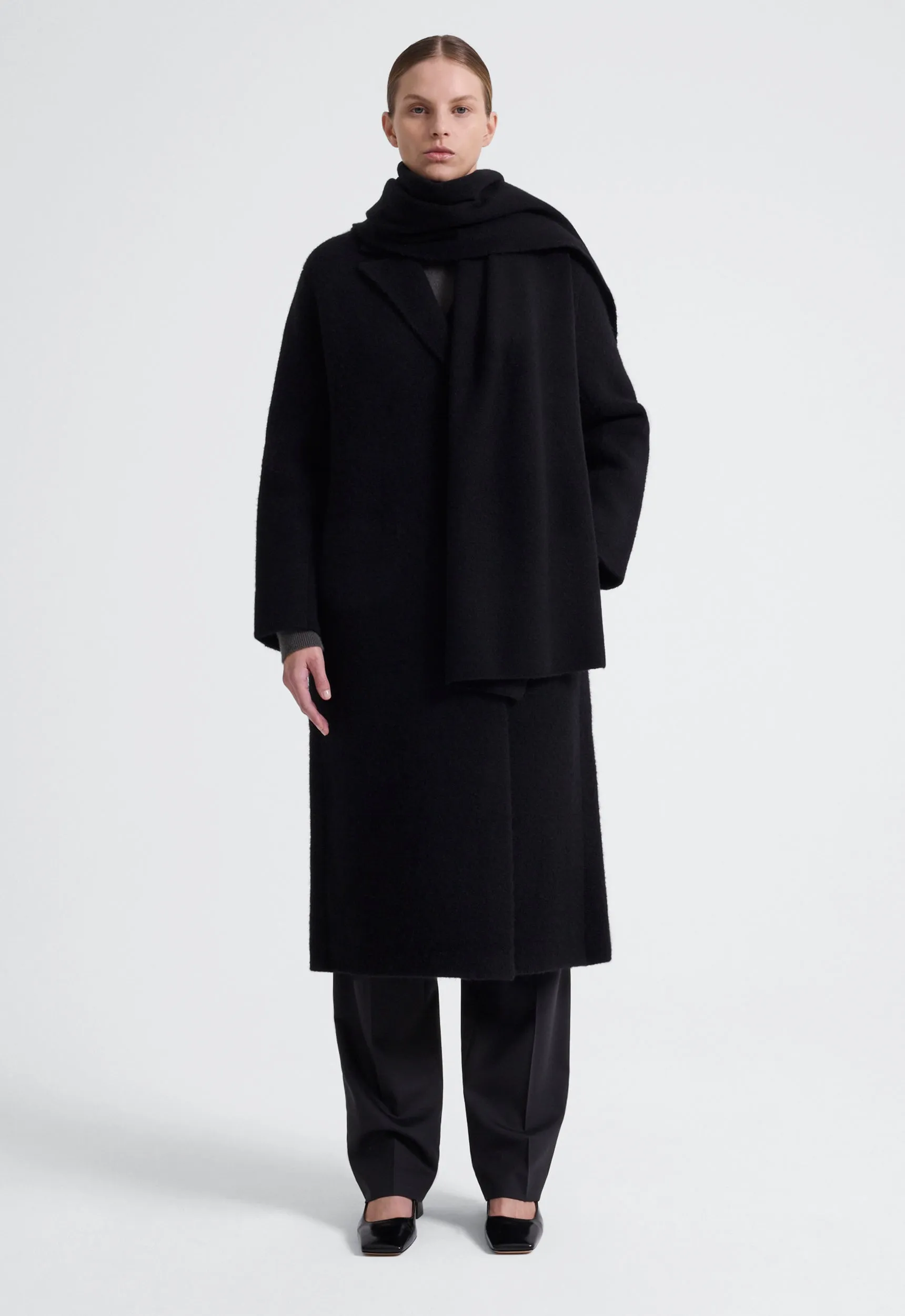 Maggio Wool Coat - Black