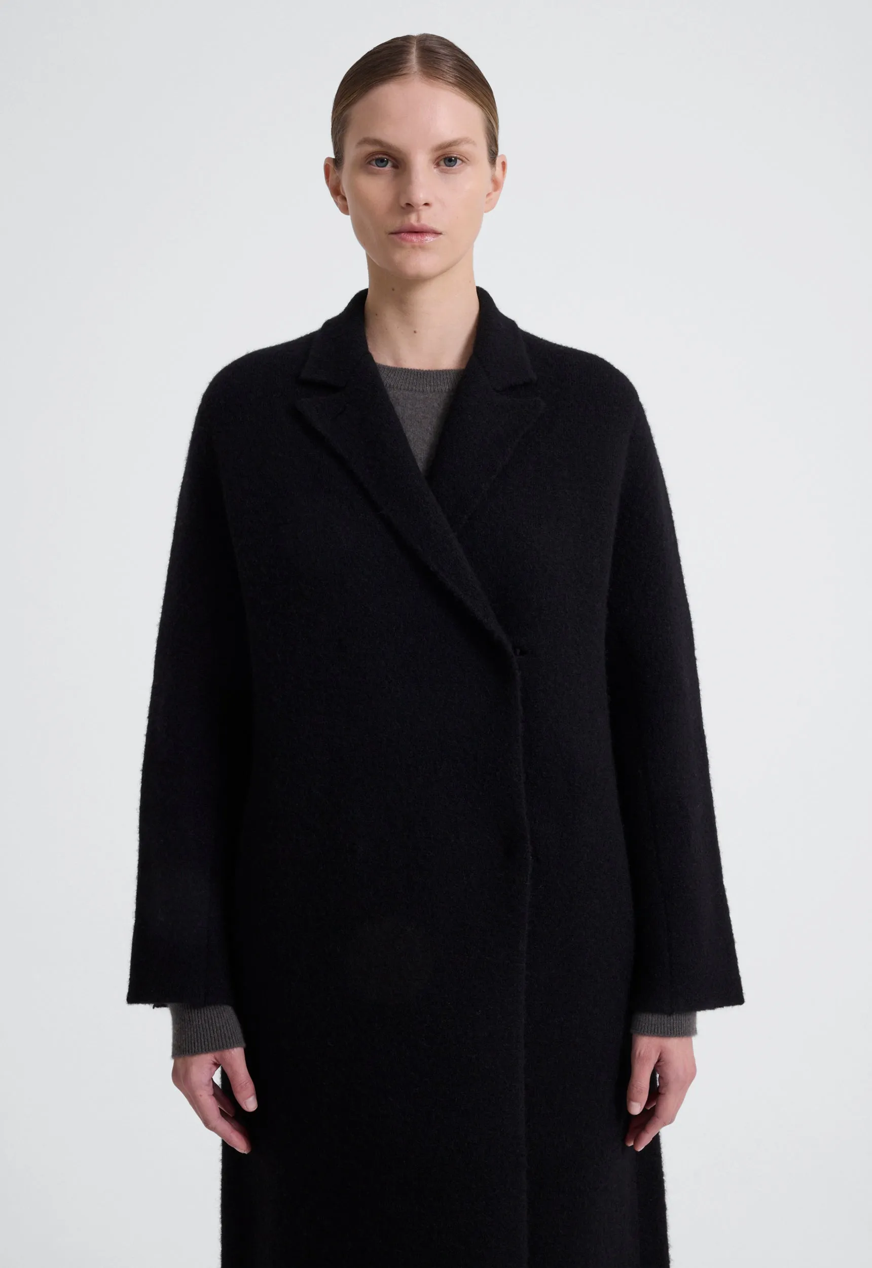Maggio Wool Coat - Black
