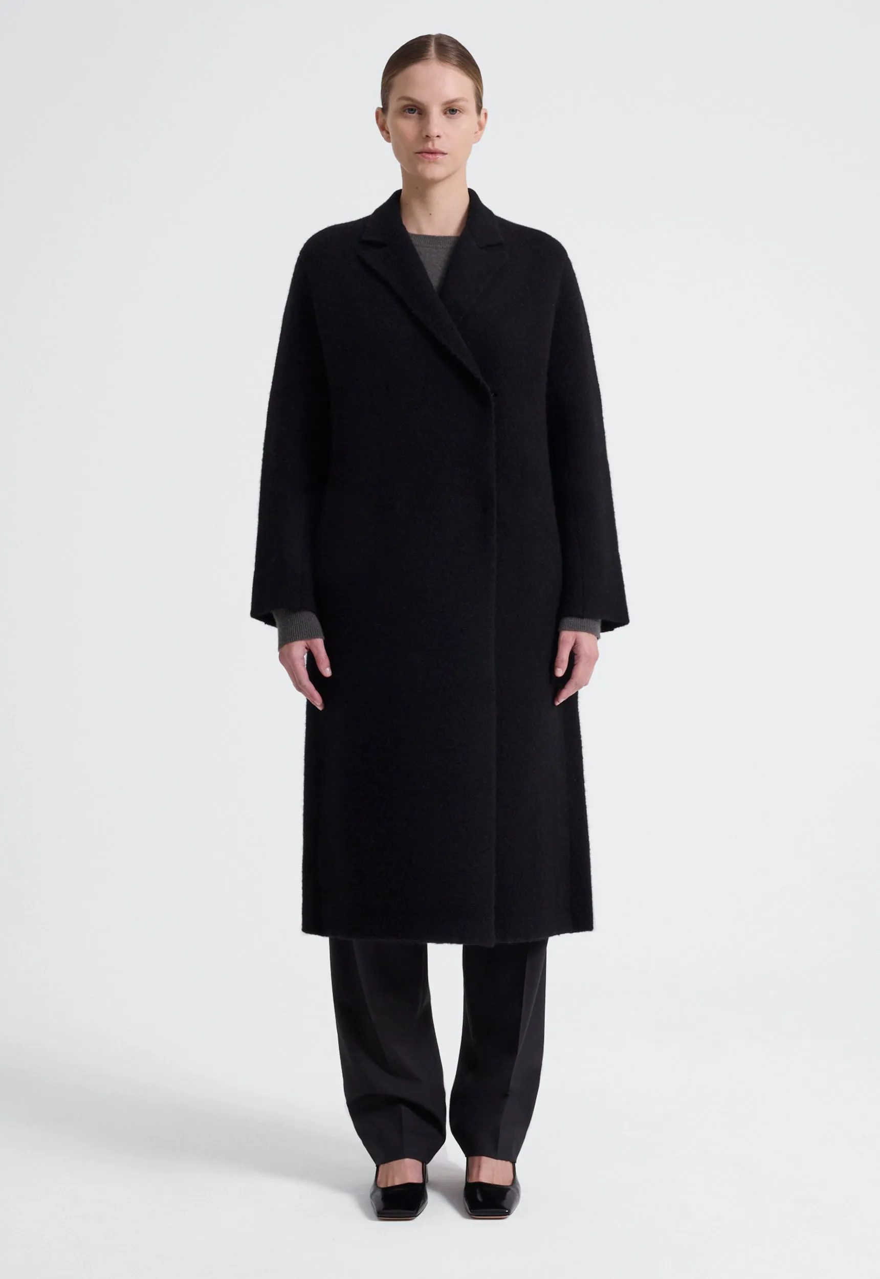 Maggio Wool Coat - Black