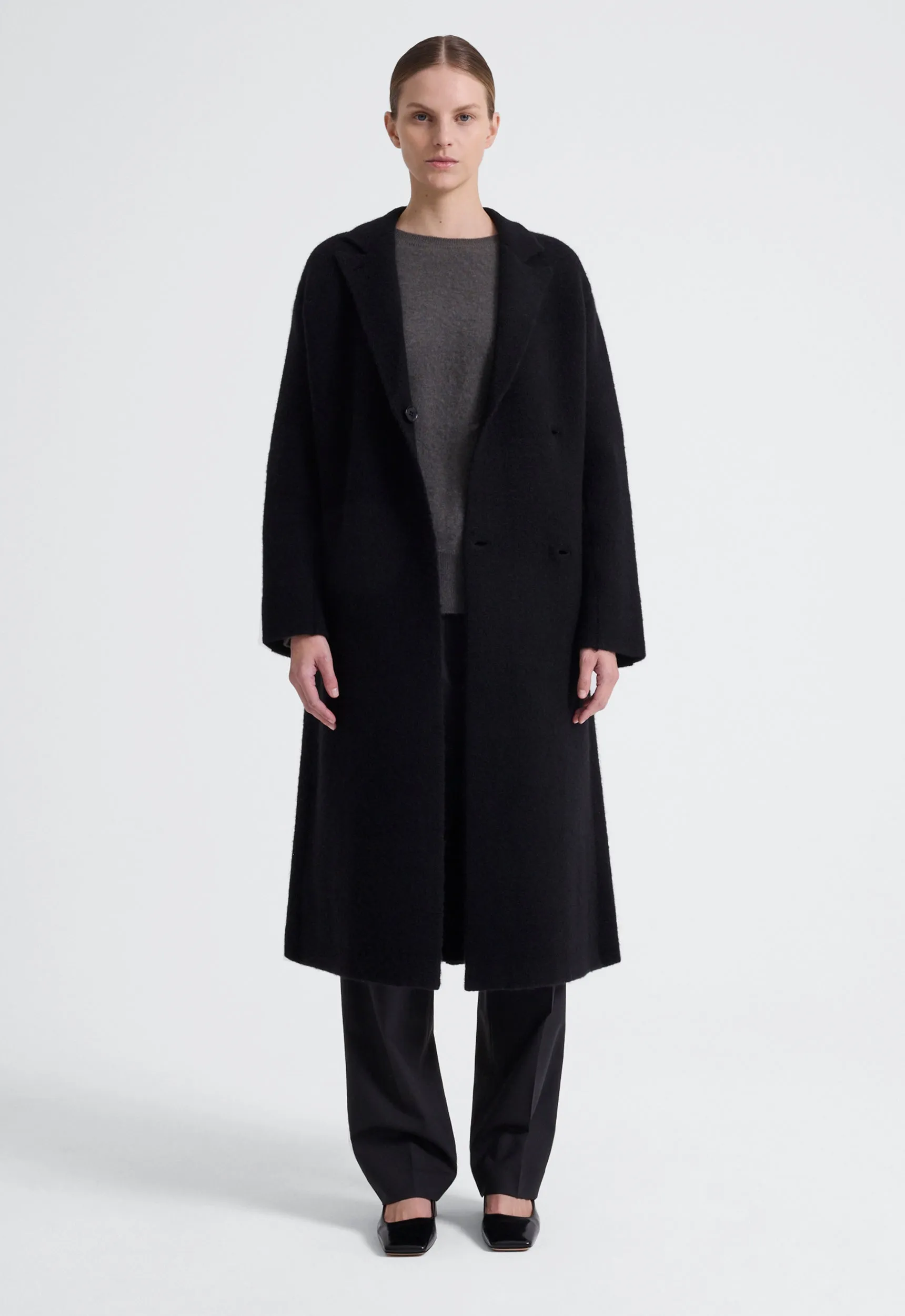 Maggio Wool Coat - Black