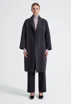 Mega Wool Coat - Char