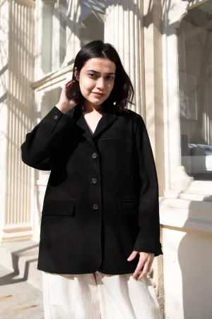 Nothing Written | Norman Leather Jacket in Black