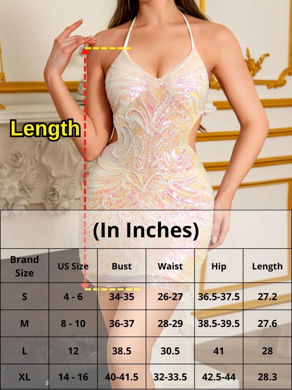Sequin Dress for Women,Glitter Sparkly Backless Bodycon Mini Dresses,Sexy Concert Outfits Prom Homecoming
