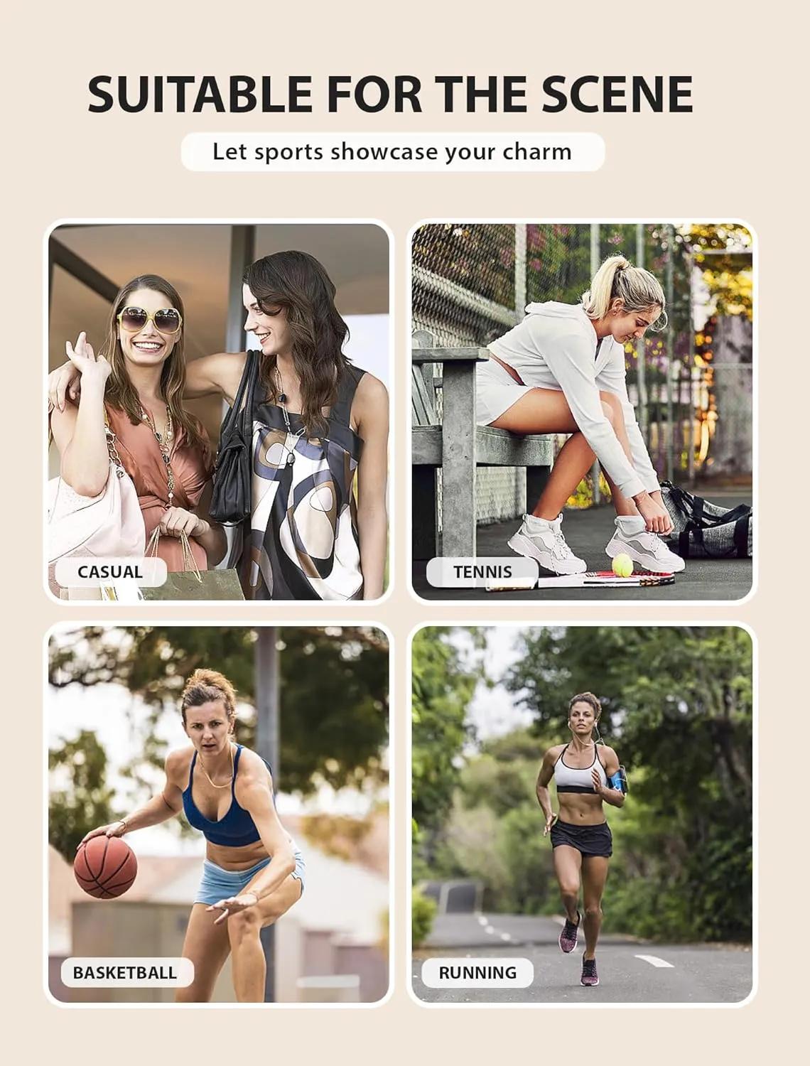 Star Vibe 2-Pack Tennis Skirt for Women with Shorts Workout Athletic Golf Skorts with Pockets Lightweight Gym Skort