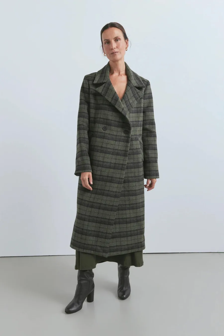 Supernatural Coat Tate Check