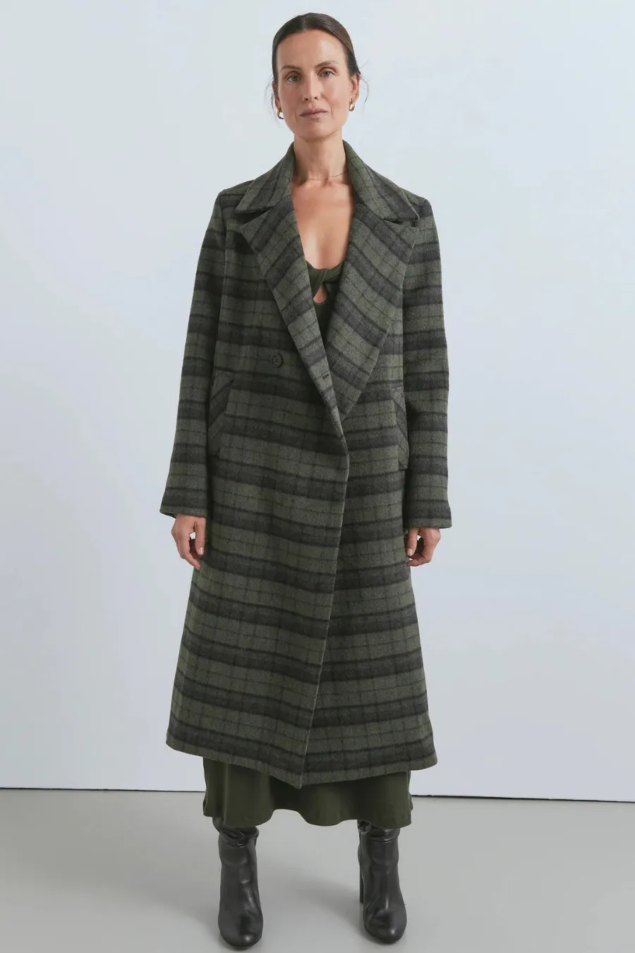 Supernatural Coat Tate Check