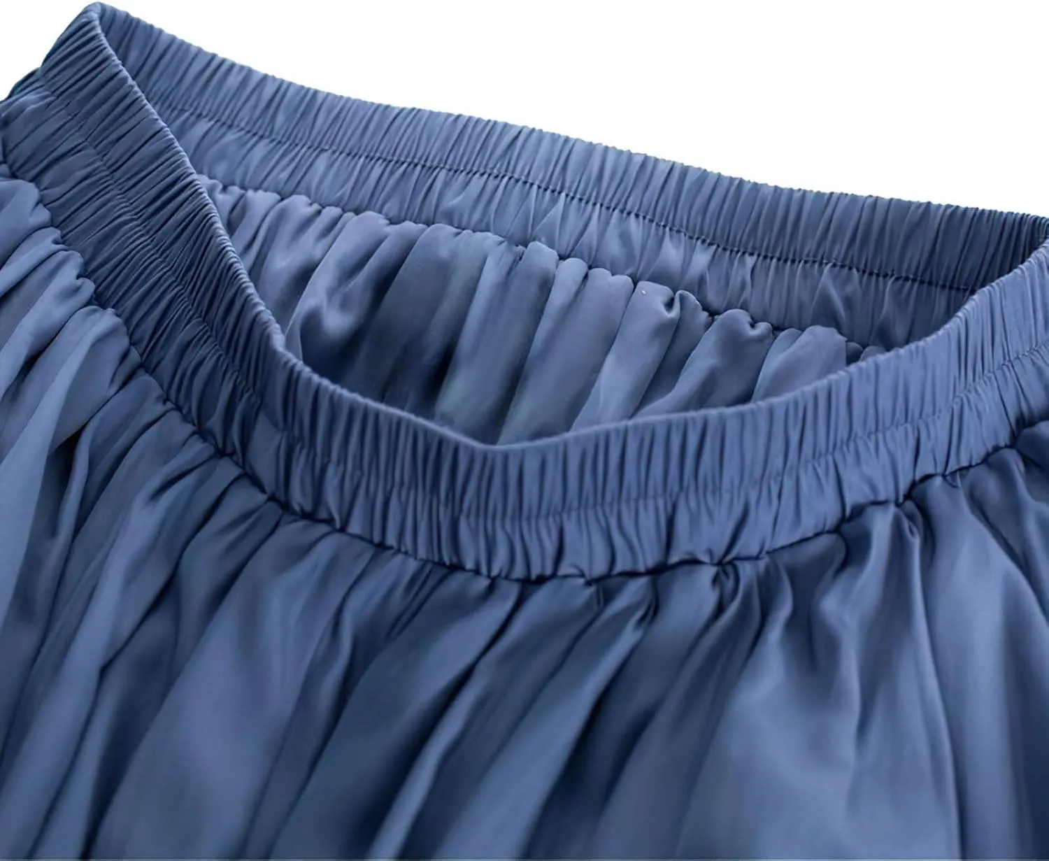 Vintage Renaissance Skirts for Women Double Layered Tiered Long Skirt High Waisted Asymmetrical Ruffle A Line Skirt