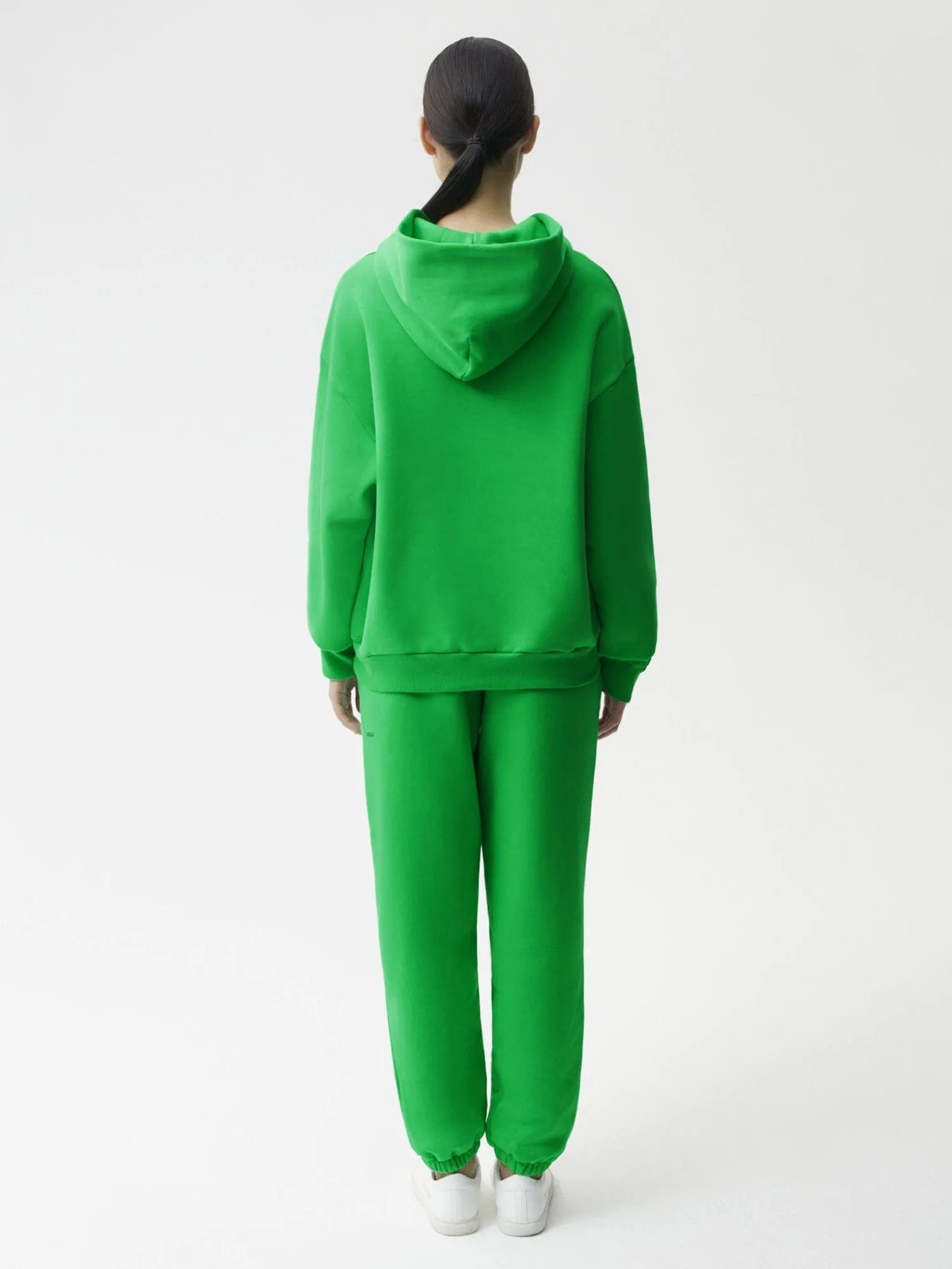 Womens 365 Heavyweight Hoodiejade green