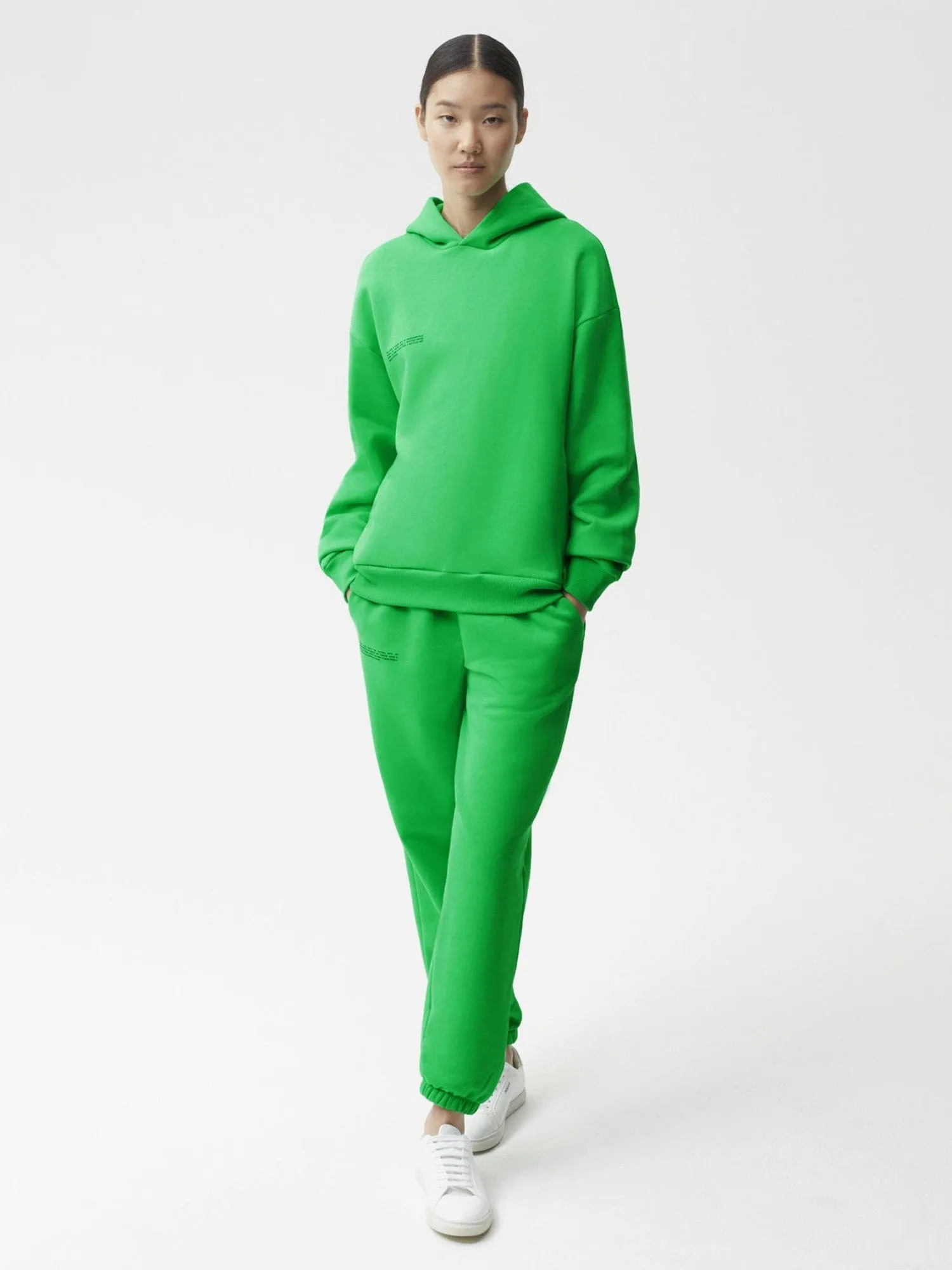 Womens 365 Heavyweight Hoodiejade green