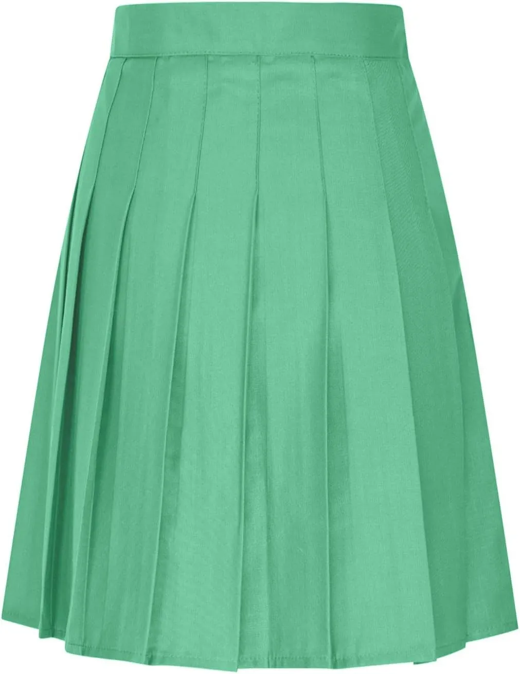 Xiaojmake Women Pleated A-Line Skirts Flowy Short Mini Basic Skirt High Waist School Uniform Tennis Cheerleader Skater Skirts